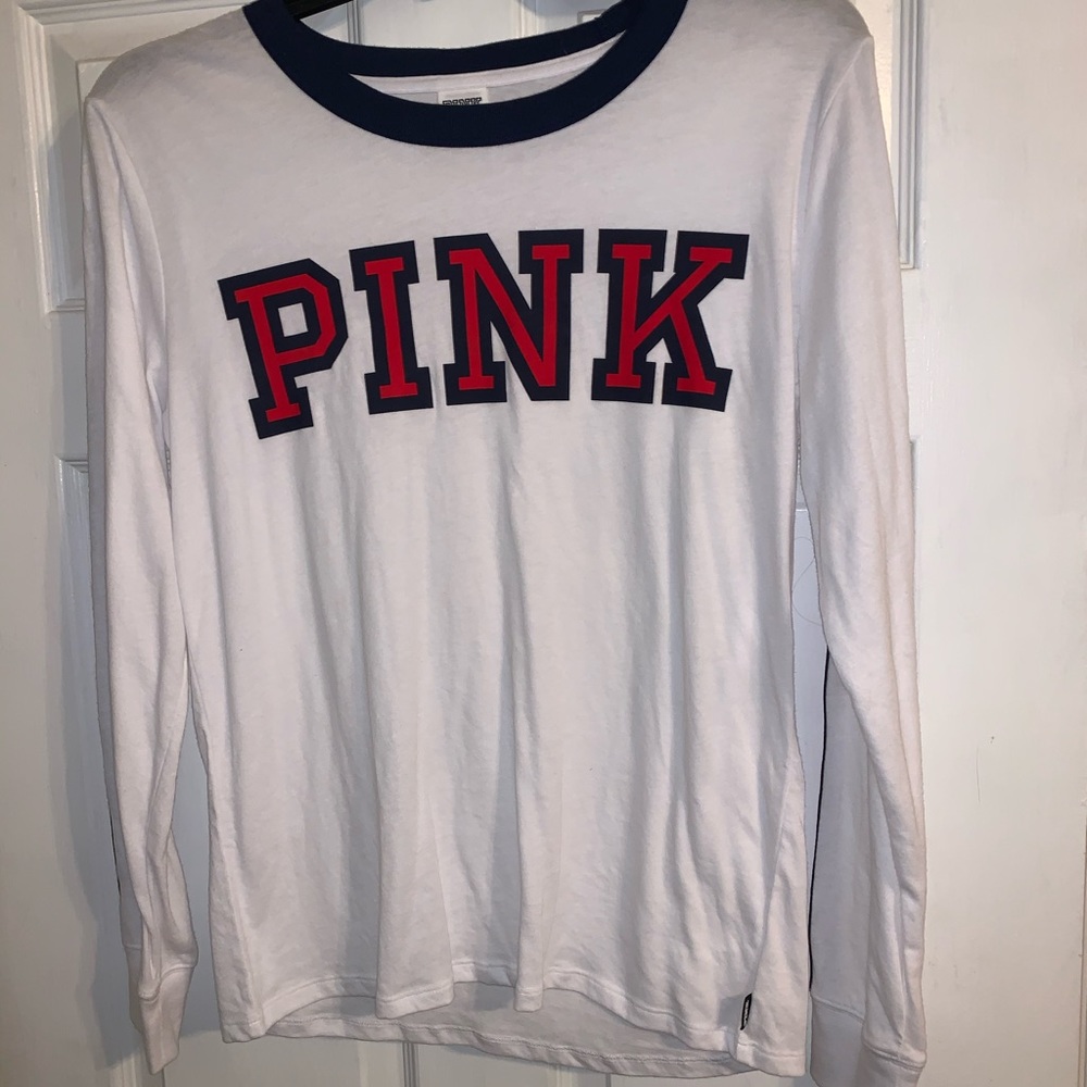 VS Pink Long Sleeve Tee